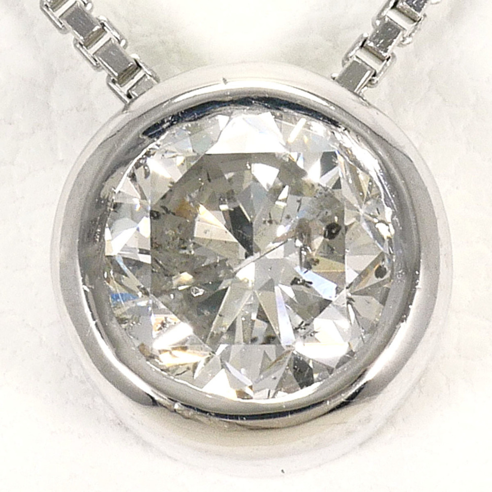 VINTAGE Silver Diamond Necklace